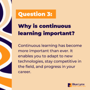 Benefits of continuous learning in the workplace