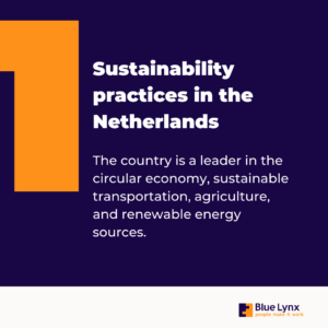 Sustainability practices in the Netherlands [Headline]